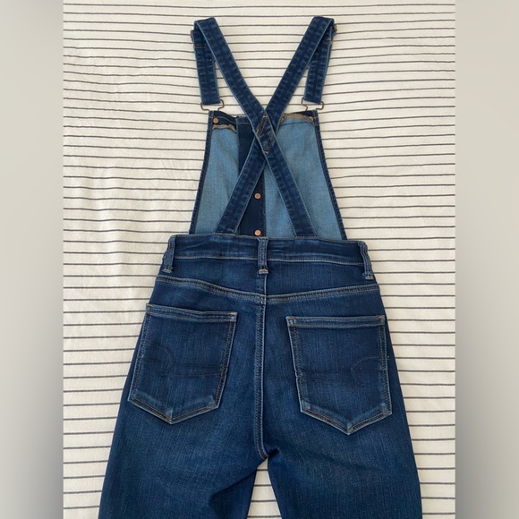 American Eagle Outfitters Skinny Jeans Overalls - AE Next Level Stretch - Picture 2 of 4